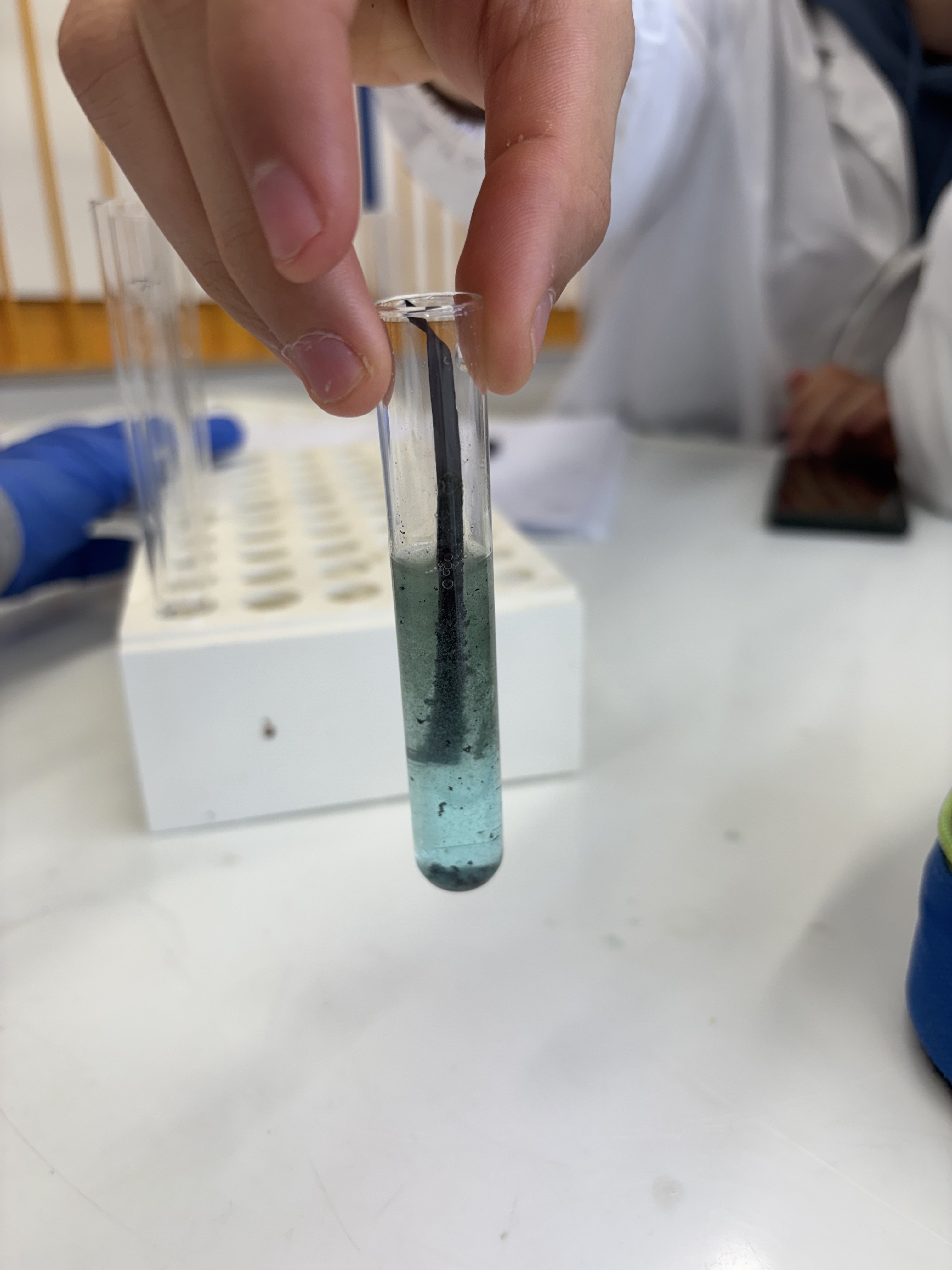 Precipitato Cu sul fondo